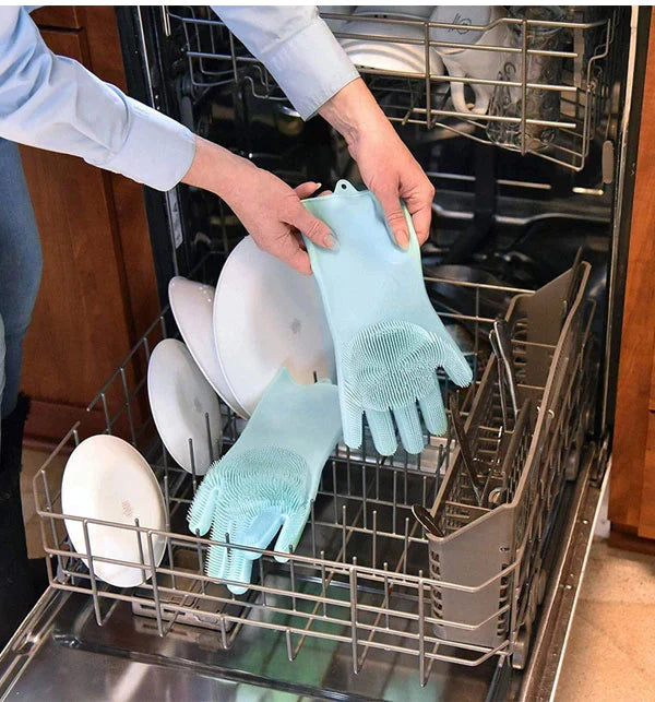 Magic Multifunction Silicone Dishwashing Gloves