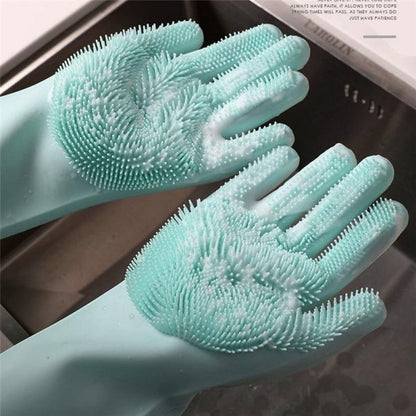 Magic Multifunction Silicone Dishwashing Gloves